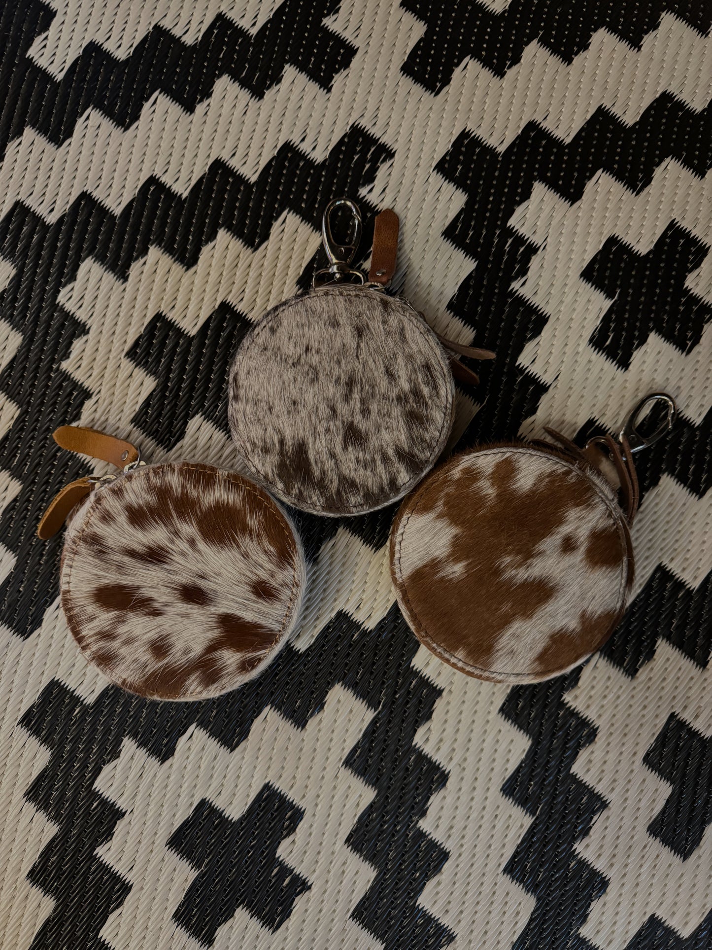Round Top Wallet Cowhide