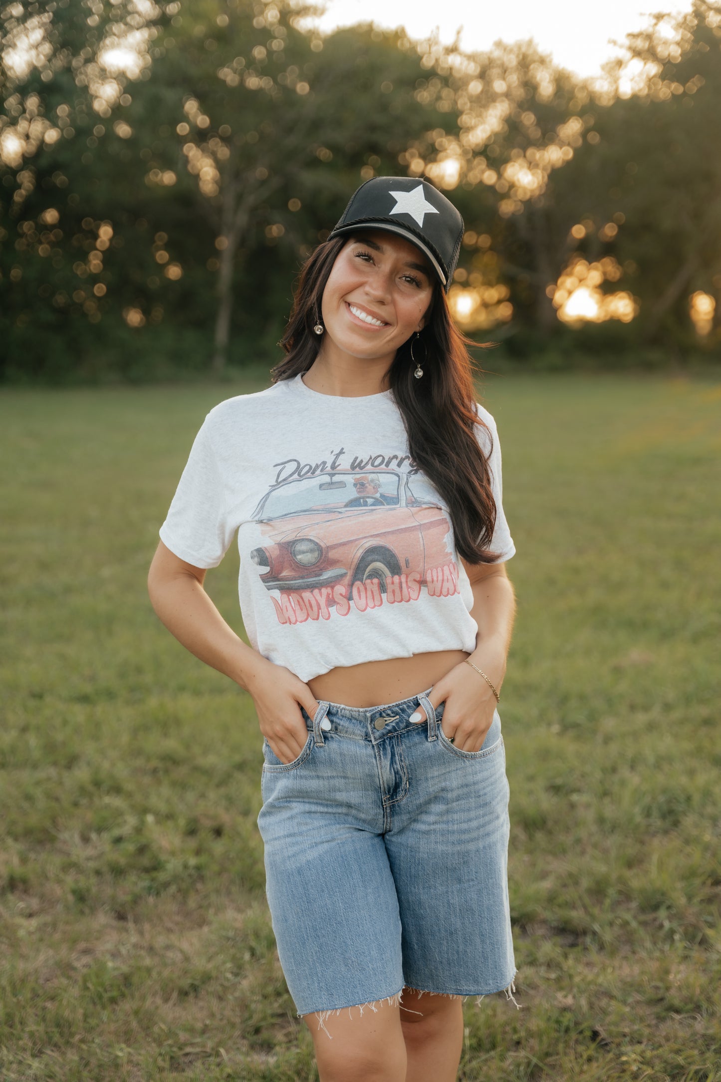 Daddy Is On His Way Tee