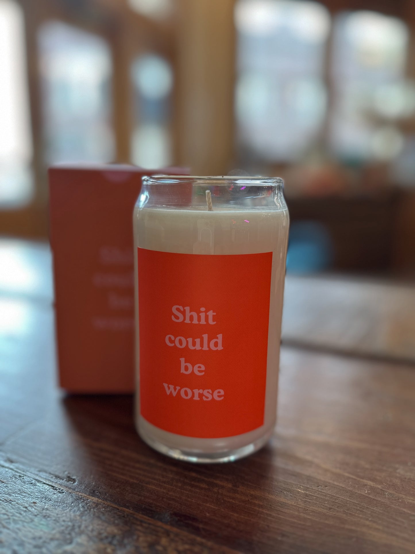 Beer Glass Candle