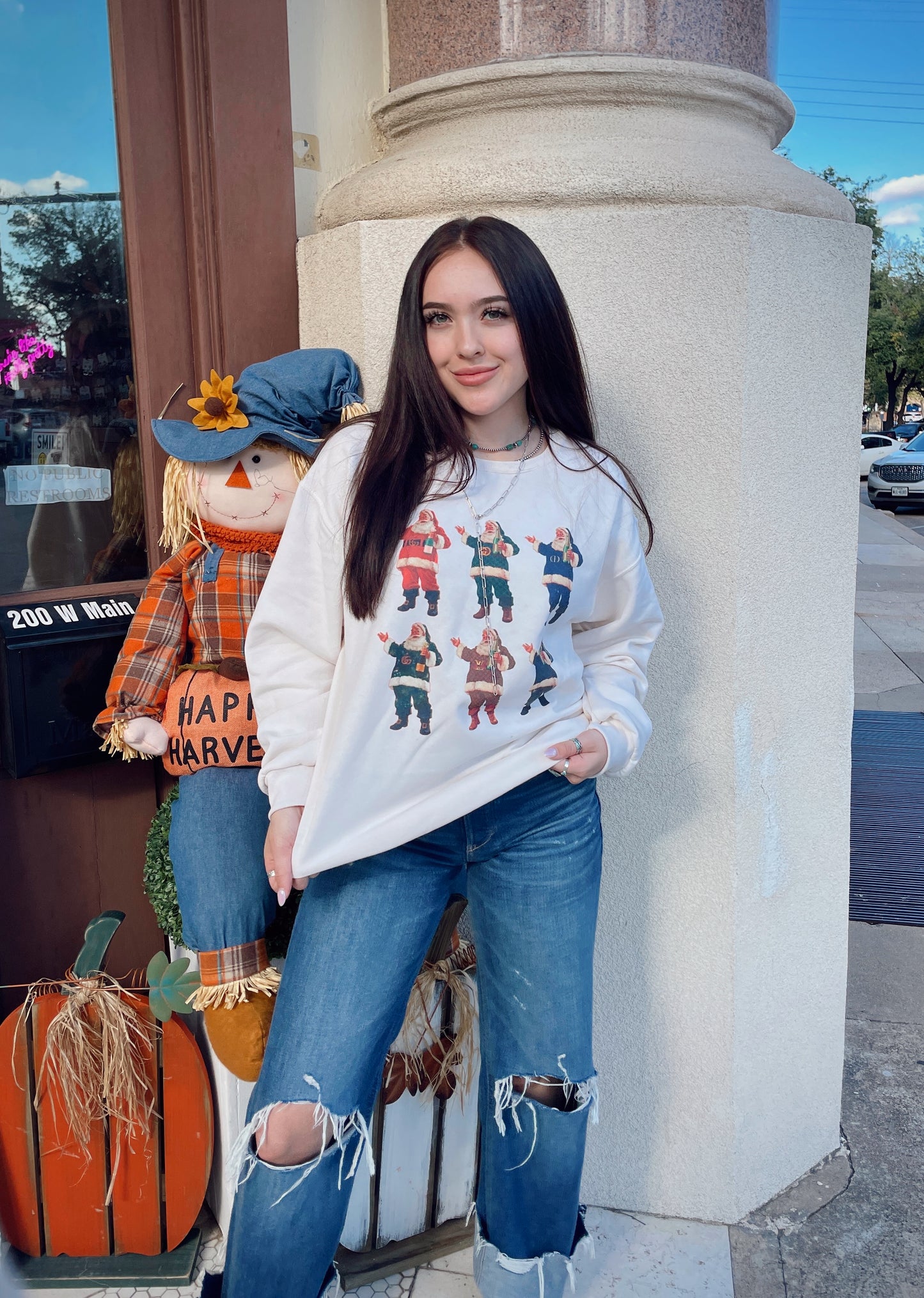 Boujee Santa Sweater