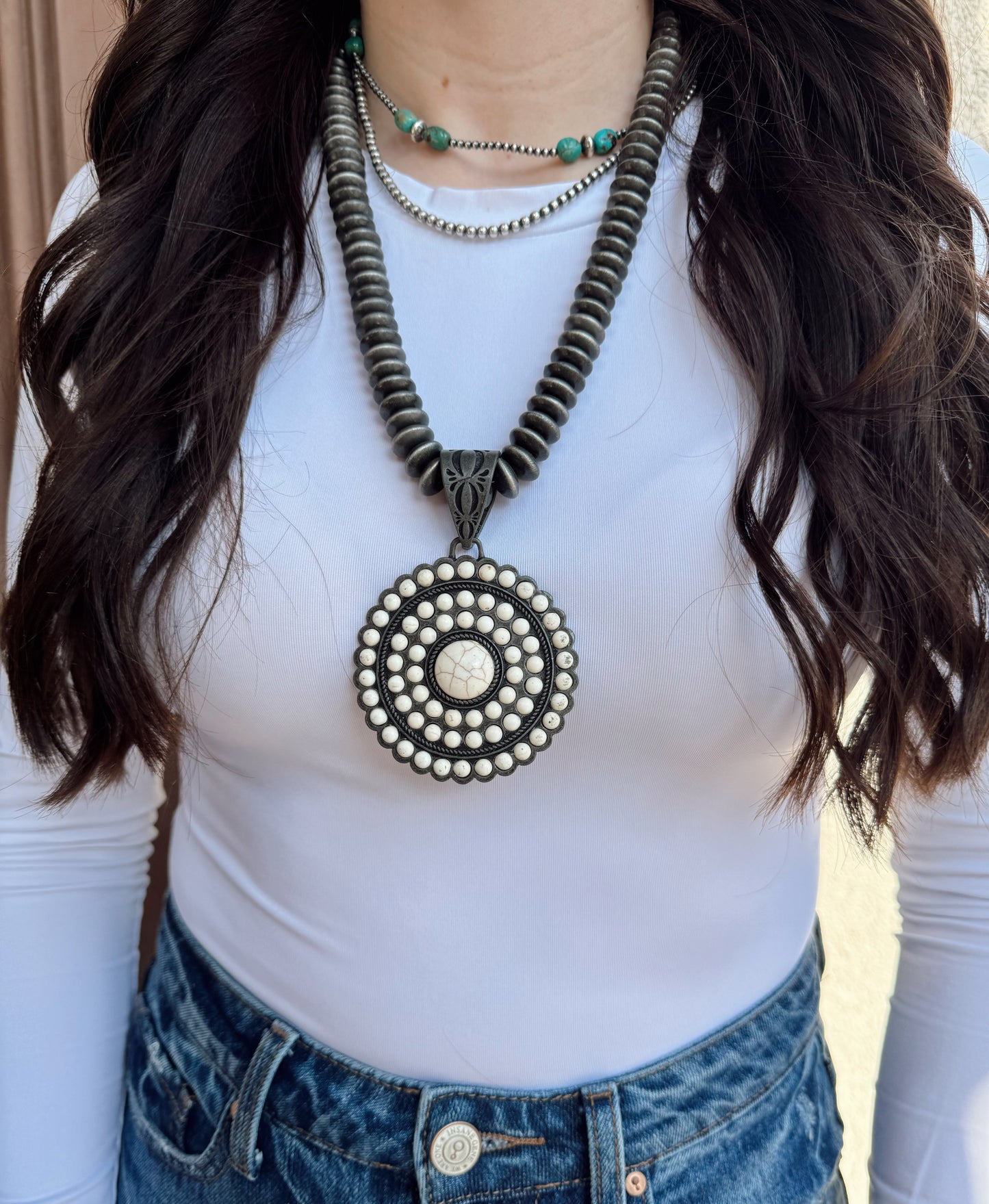 Navajo Cluster Necklace