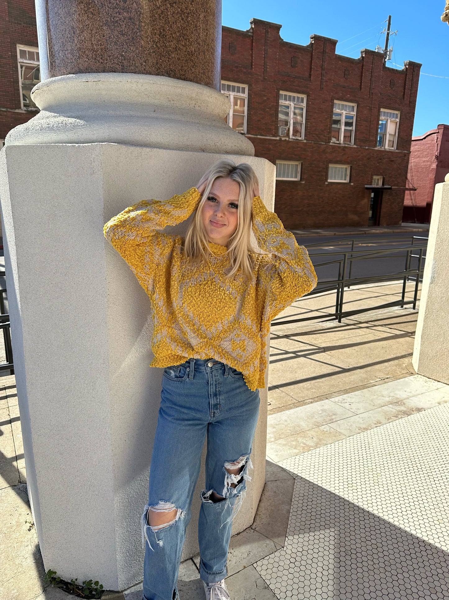 Mustard Sweater