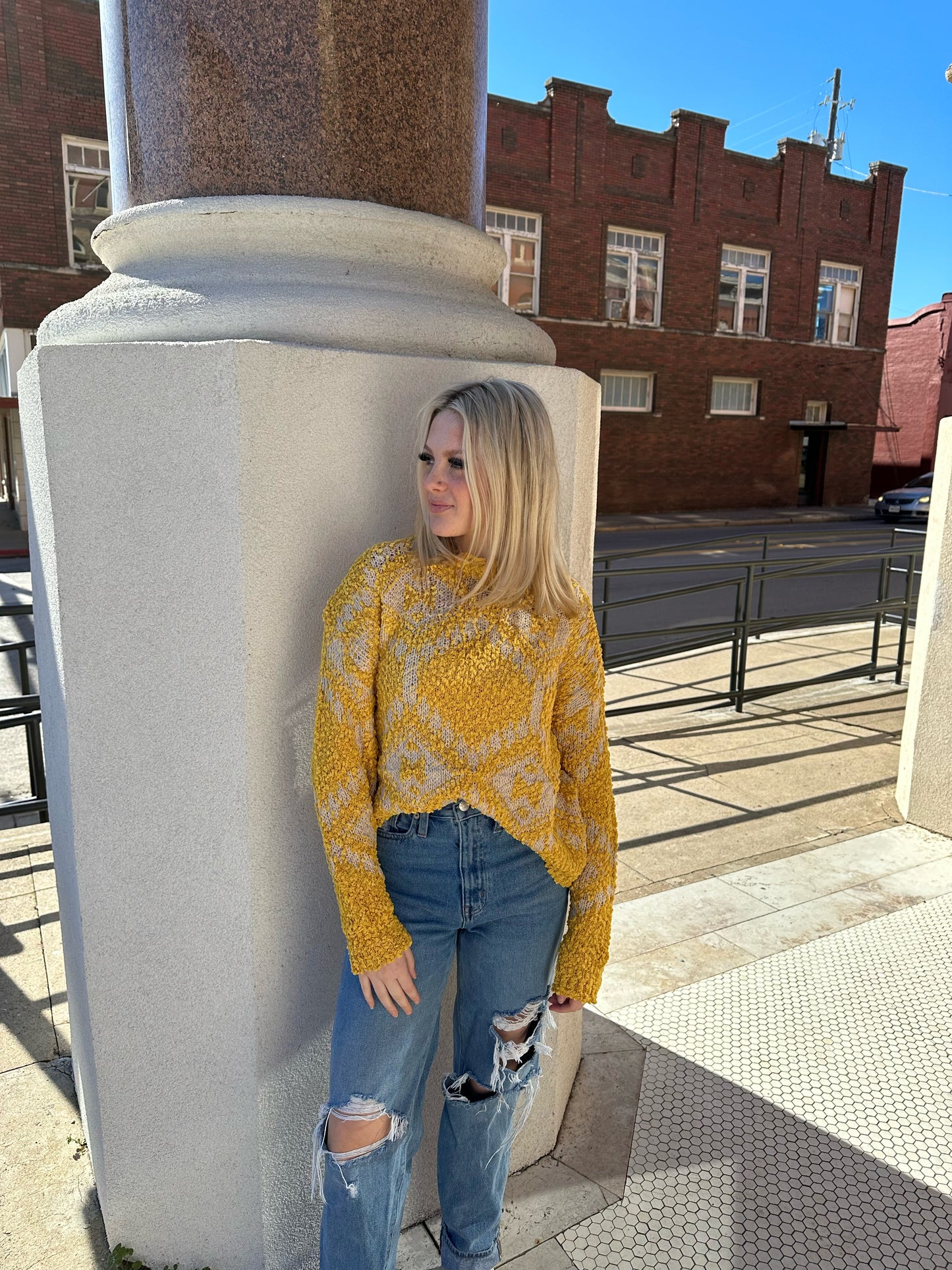 Mustard Sweater