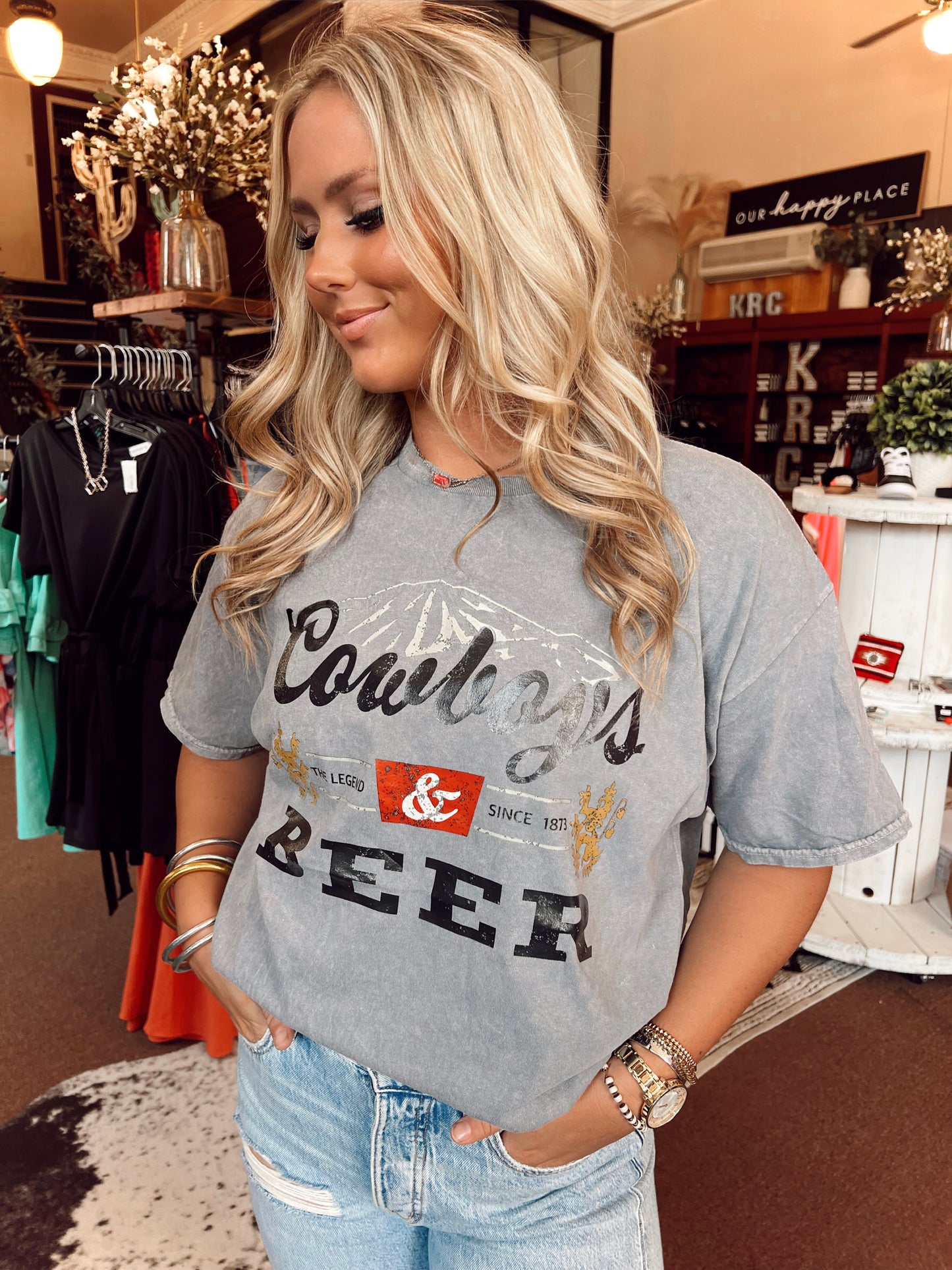 Cowboys & Beer Tee