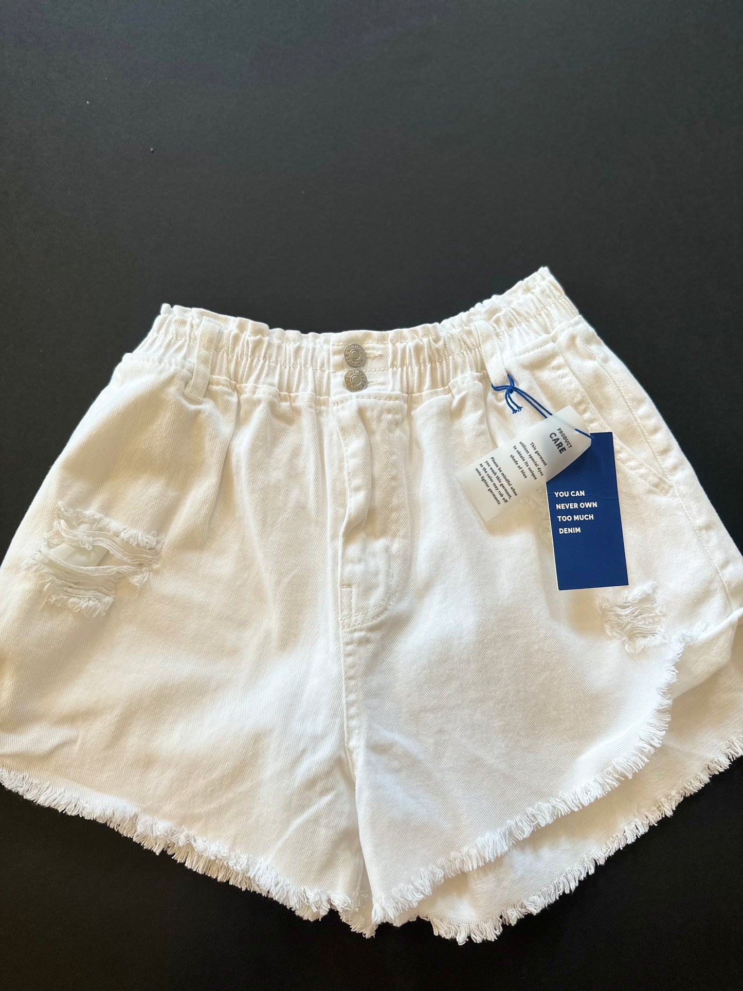 Distressed Cut Off Shorts