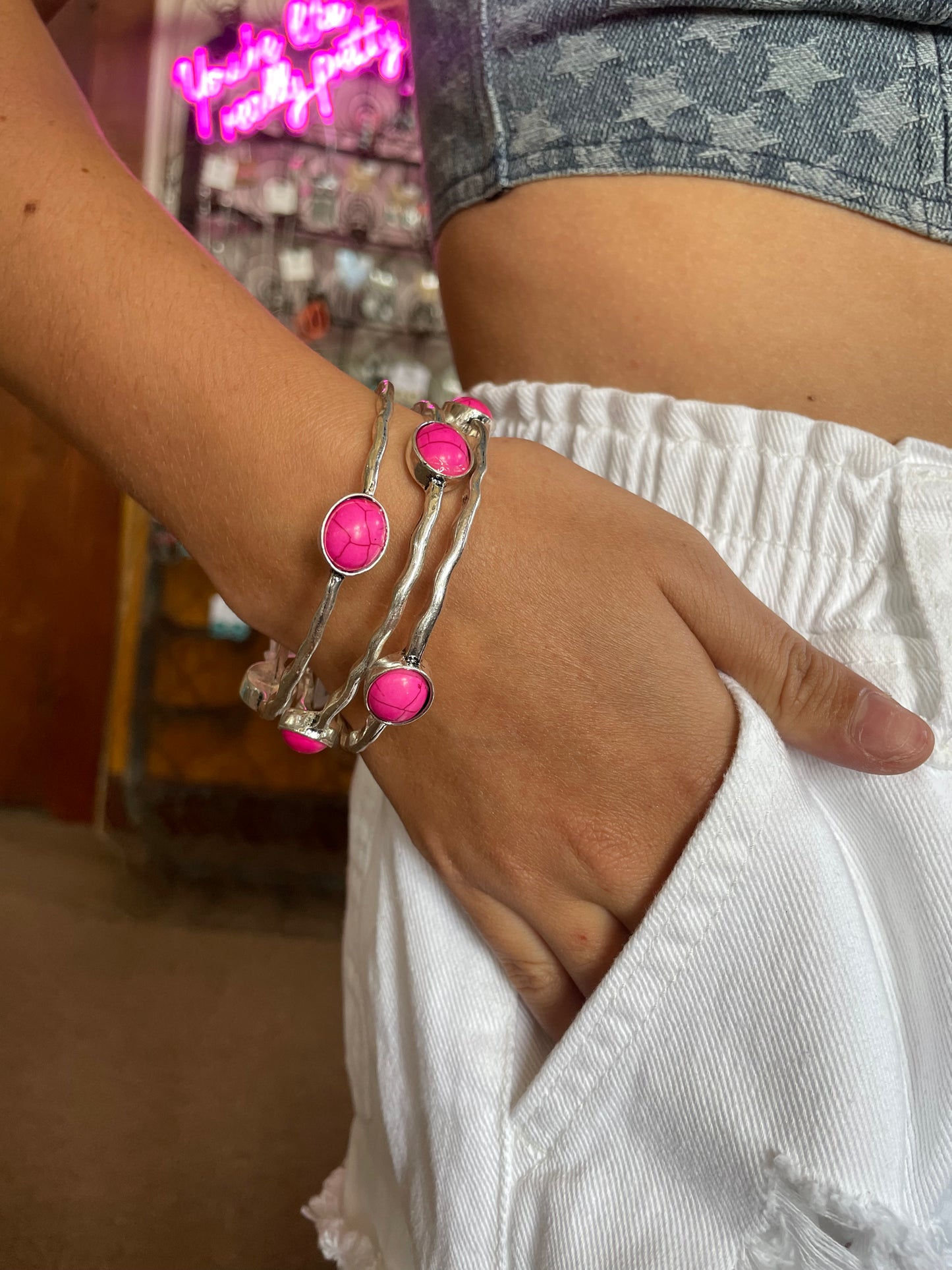 Pink Bangles