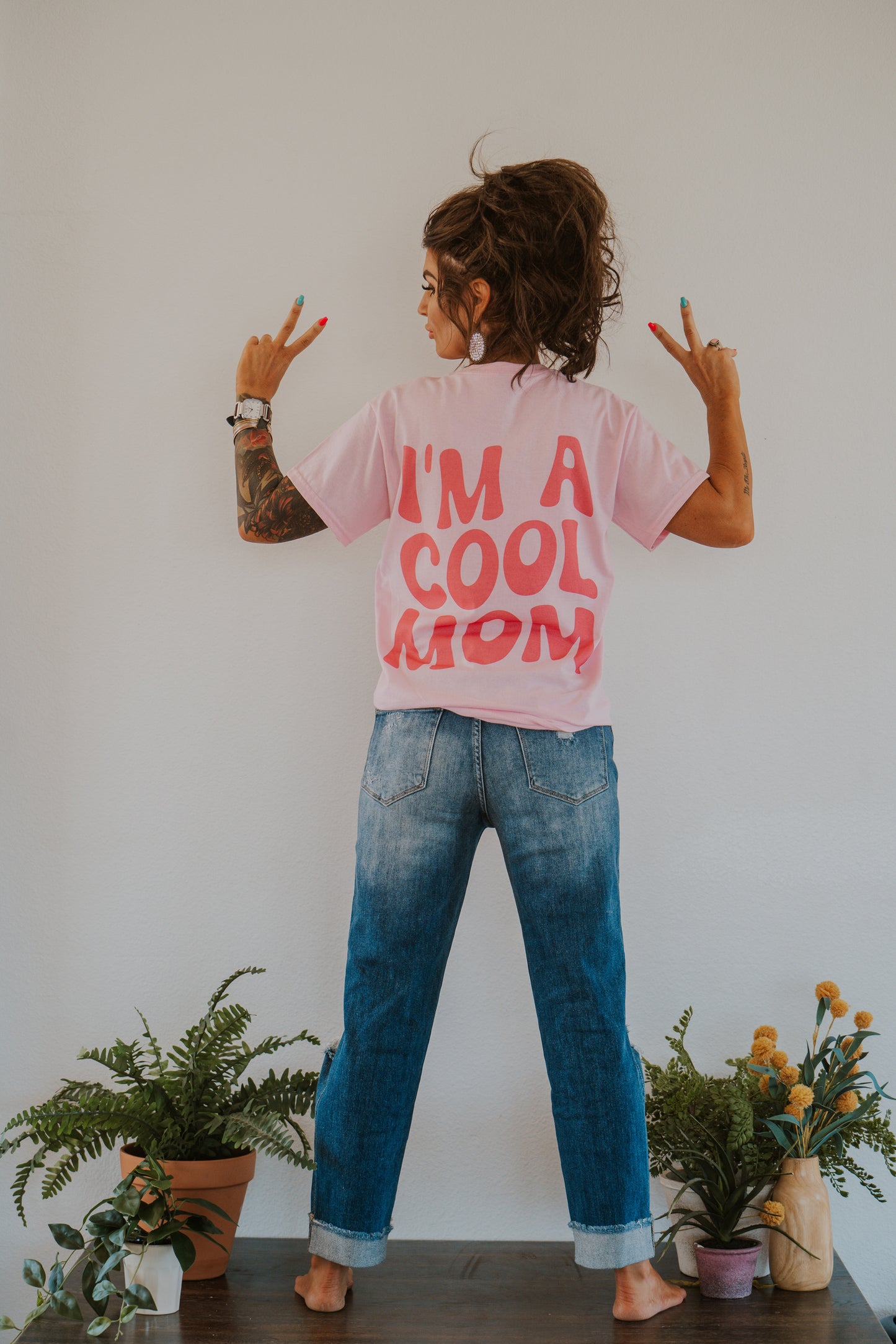 High Rise Boyfriend Jeans