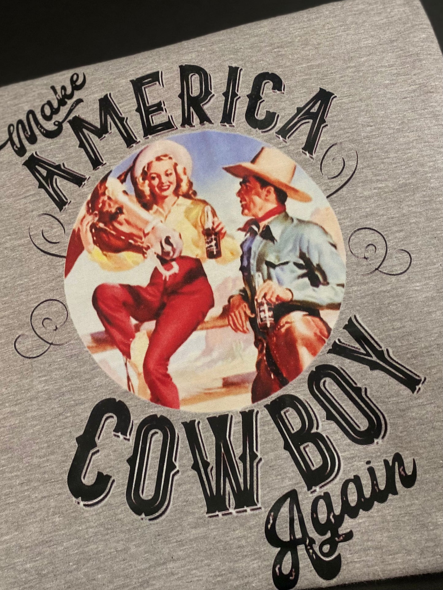 Make America Cowboy Again Vintage T-shirt