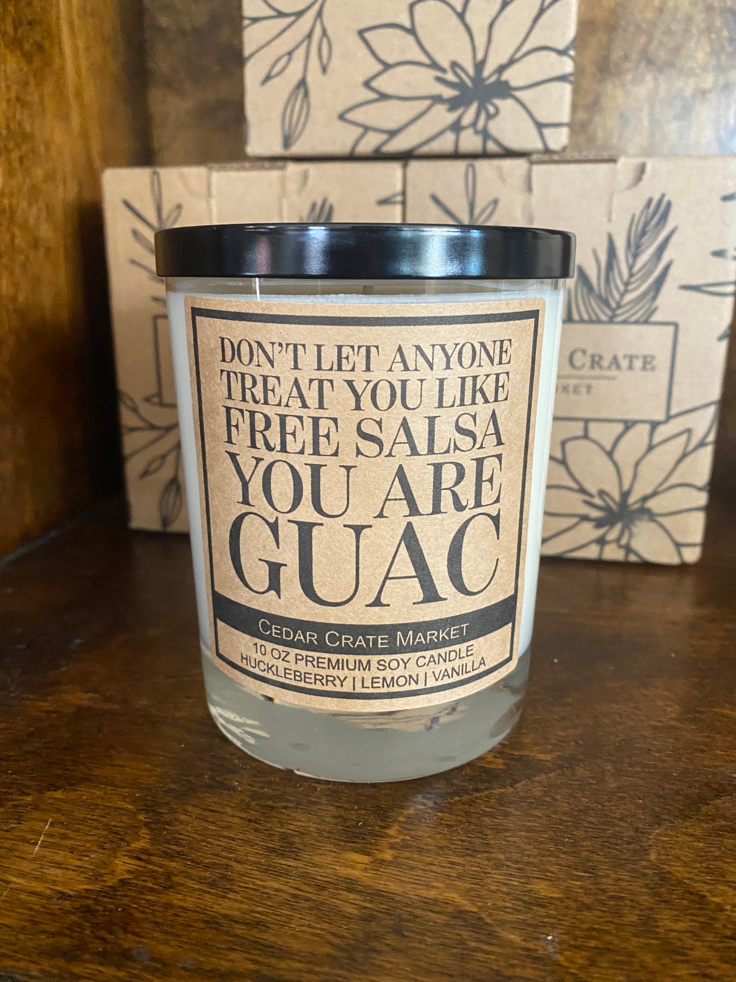 You are Guac Candle